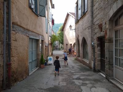 Coming back from la plage